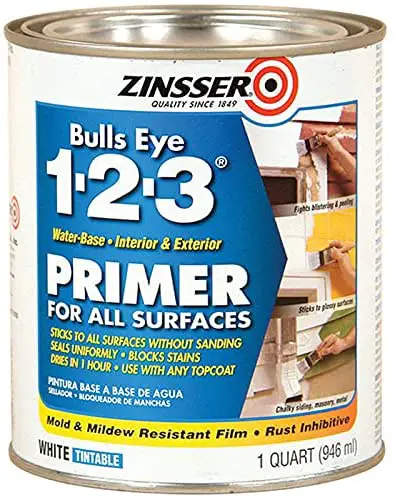 Zinsser 02004 Bulls Eye 1-2-3 All Surface Primer