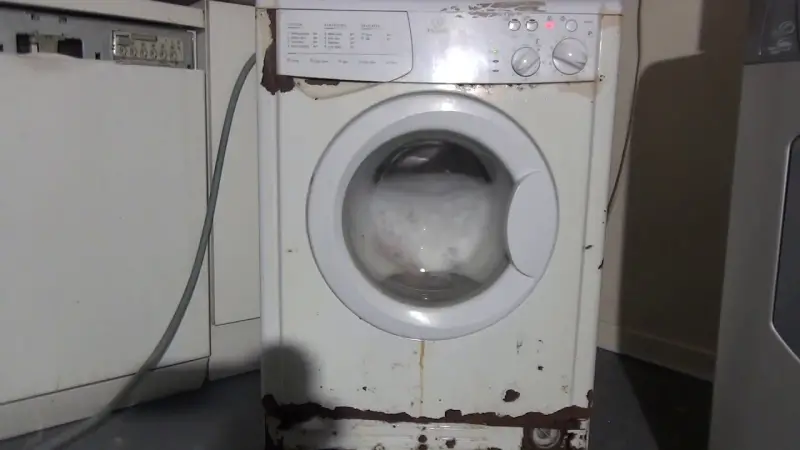 Washing Machine Rust